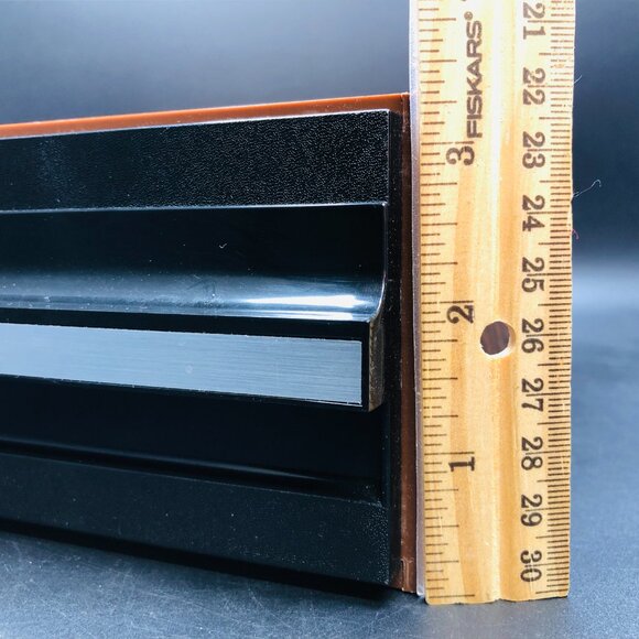 Vintage 80s DYNASTY Audio Cassette Computer Tape Dual Drawer Cabinet Storage - Picture 13 of 13